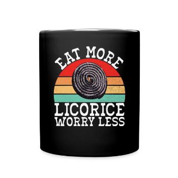 Licorice Gifts - Full Colour Mug - black - Front