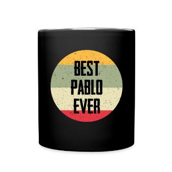 Best Pablo Ever - Tasse einfarbig - Schwarz - Vorne