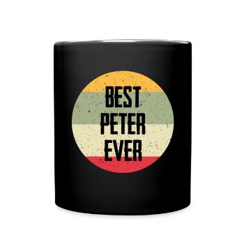 Best Peter Ever - Full Colour Mug - black - Front