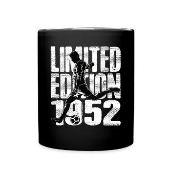Limited Edition 1952 Limited Edition Fußball - Tasse einfarbig - Schwarz - Vorne