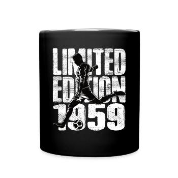 Limited Edition 1959 Limited Edition Fußball - Tasse einfarbig - Schwarz - Vorne