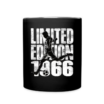 Limited Edition 1966 Limited Edition Fußball - Tasse einfarbig - Schwarz - Vorne