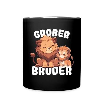 Annoncer la progéniture | Je serai un grand frère en 2025 - Mug uni - noir - Devant
