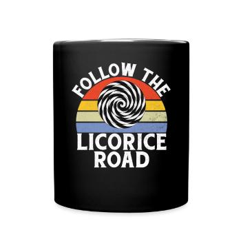 Cadeaux de réglisse - Mug uni - noir - Devant
