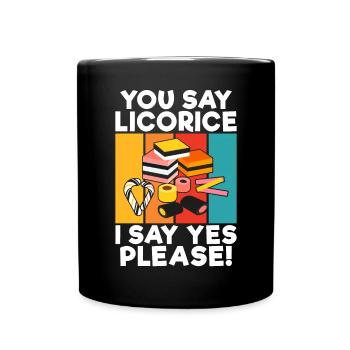 Licorice Gifts - Full Colour Mug - black - Front