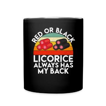 Licorice Gifts - Full Colour Mug - black - Front