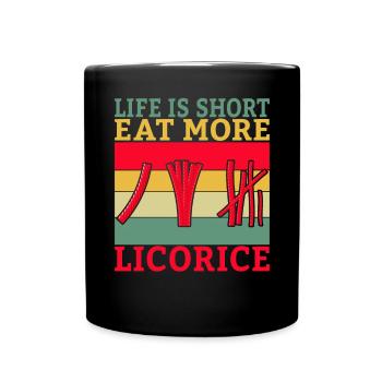 Licorice Gifts - Full Colour Mug - black - Front