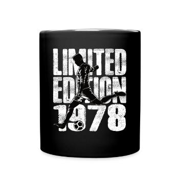 Limited Edition 1978 Limited Edition Football - Full Colour Mug - black - Front