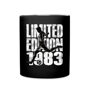 Limited Edition 1983 Limited Edition Fußball - Tasse einfarbig - Schwarz - Vorne