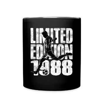 Édition limitée 1988 Édition limitée Football - Mug uni - noir - Devant
