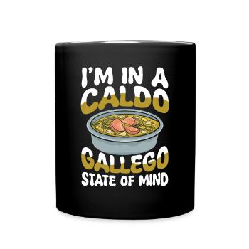 I'm In A Caldo State Of Mind - Tasse einfarbig - Schwarz - Vorne