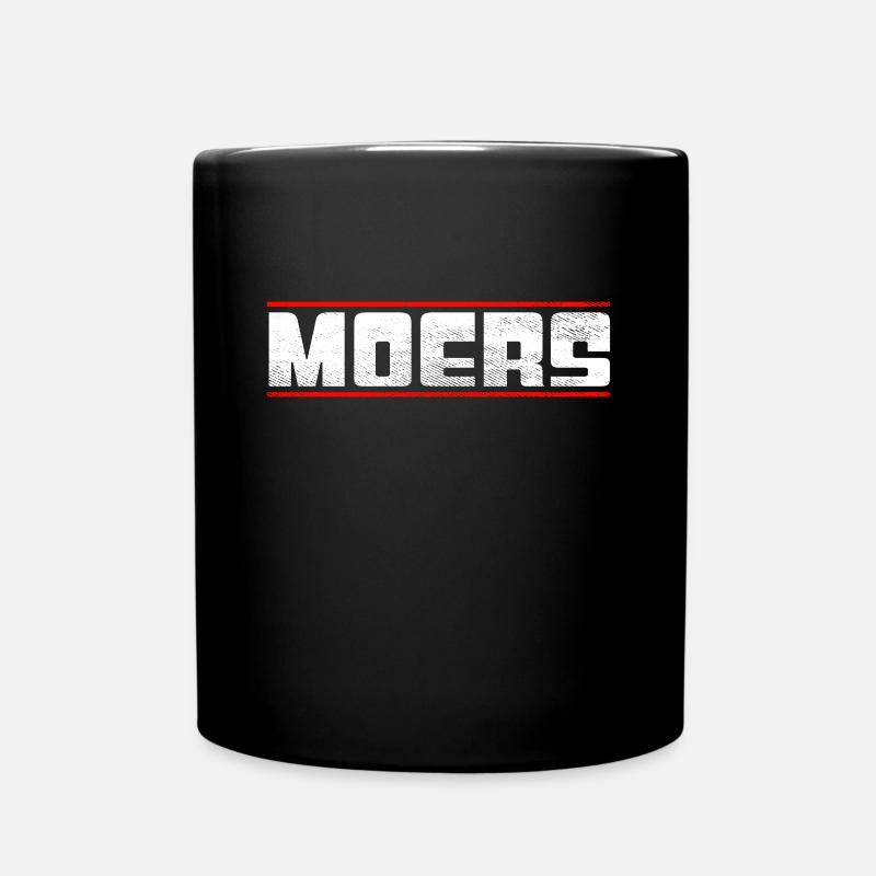 Moers - Tasse einfarbig - Schwarz