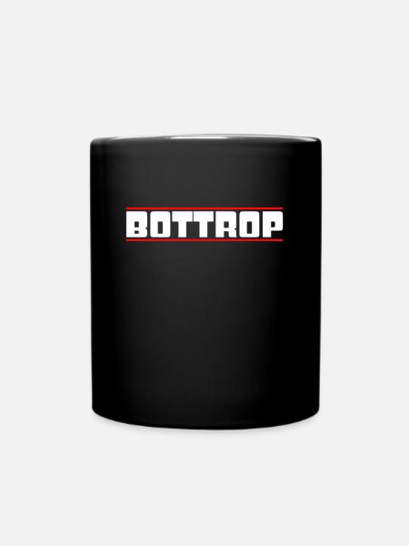 Bottrop - Tasse einfarbig - Schwarz