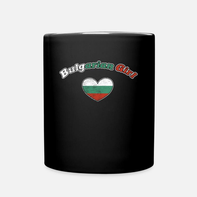Bulgarin - Tasse einfarbig - Schwarz