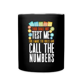 Bingo Joueur Bingo Bingo Caller Thou - Mug uni - noir - Devant