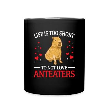 Capybara Don't Love South America Capybara - Full Colour Mug - black - Front