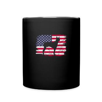Doberman - Full Colour Mug - black - Front