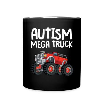 Autismus Awareness Day Autist Geschenk - Tasse einfarbig - Schwarz - Vorne