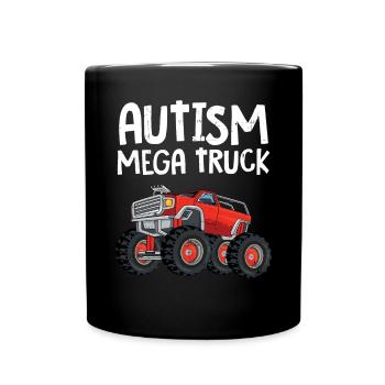 Autisme - Mug uni - noir - Devant
