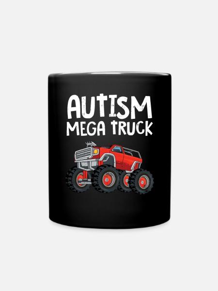 Autismus - Tasse einfarbig - Schwarz