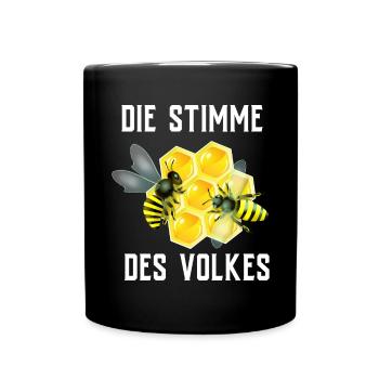 Beekeeper Tshirt Honey Bee Beekeeping Beekeeper - Full Colour Mug - black - Front