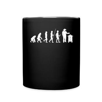 Beekeeper Tshirt Honey Bee Beekeeping Beekeeper - Full Colour Mug - black - Front