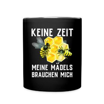Beekeeper Tshirt Honey Bee Beekeeping Beekeeper - Full Colour Mug - black - Front