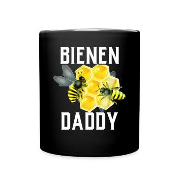 Beekeeper Tshirt Honey Bee Beekeeping Beekeeper - Full Colour Mug - black - Front