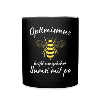 Beekeeper Tshirt Honey Bee Beekeeping Beekeeper - Full Colour Mug - black - Front