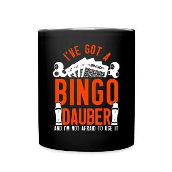 Bingo Player I've Got A Bingo - Tasse einfarbig - Schwarz - Vorne