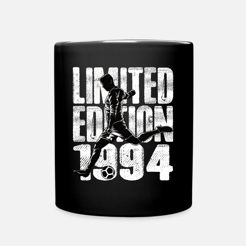 Limited Edition 1994 Limited Edition Fußball - Tasse einfarbig - Schwarz