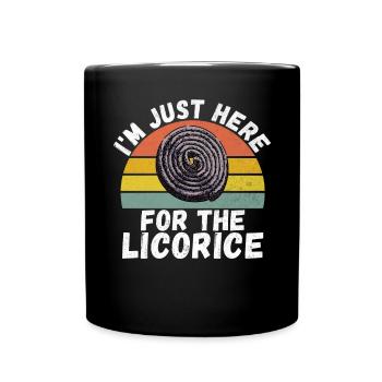 Cadeaux de réglisse - Mug uni - noir - Devant