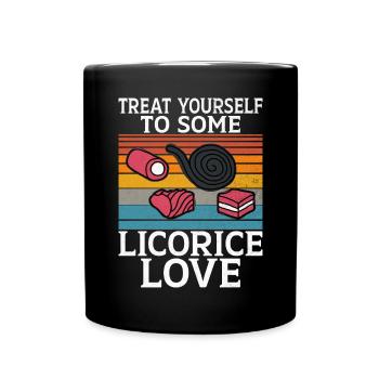 Licorice Gifts - Full Colour Mug - black - Front