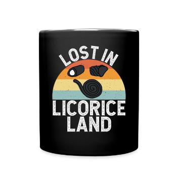 Cadeaux de réglisse - Mug uni - noir - Devant