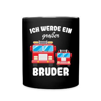 Annonce de la prochaine génération | Je vais être un grand frère en 2025 - Mug uni - noir - Devant
