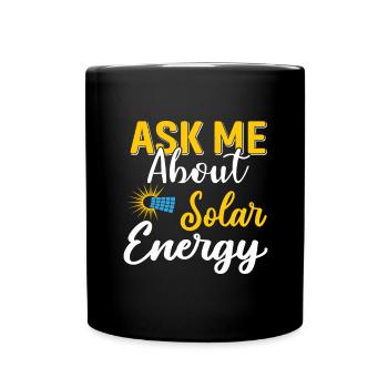 Photovoltaics Home Owners Encyclopedia Climate - Full Colour Mug - black - Front