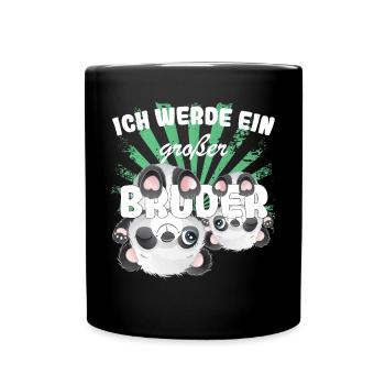 Annonce de la prochaine génération | Je vais être un grand frère en 2025 - Mug uni - noir - Devant