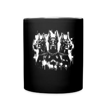 Doberman Pinscher Doberman Lover Dog Owner - Full Colour Mug - black - Front