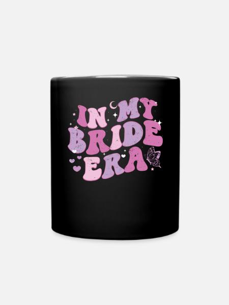 Junggesellin - Tasse einfarbig - Schwarz