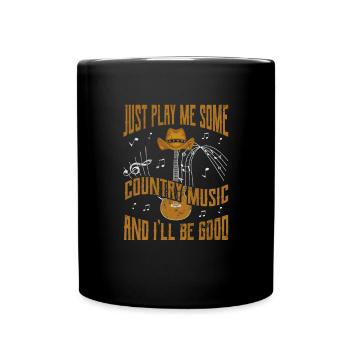 Country - Full Colour Mug - black - Front