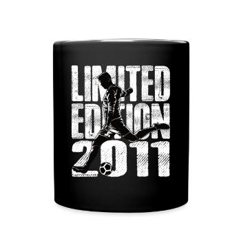 Limited Edition 2011 Limited Edition Fußball - Tasse einfarbig - Schwarz - Vorne