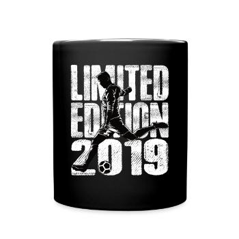 Limited Edition 2019 Limited Edition Football - Full Colour Mug - black - Front
