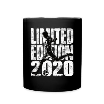 Limited Edition 2020 Limited Edition Fußball - Tasse einfarbig - Schwarz - Vorne