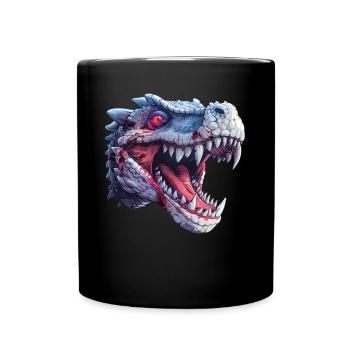 Dragon Zombie Halloween Dragon Enfants - Mug uni - noir - Devant