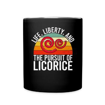 Licorice Gifts - Full Colour Mug - black - Front