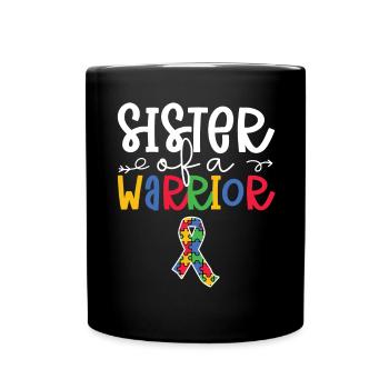 Autismus Awareness Day Autist Geschenk - Tasse einfarbig - Schwarz - Vorne