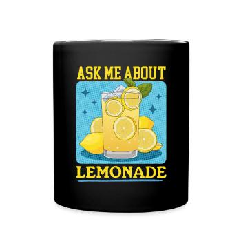Limonade Citrons Limonade Soda Stand Cadeau - Mug uni - noir - Devant