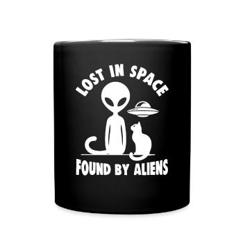 SciFi et extraterrestres extraterrestres et fan d’ovnis - Mug uni - noir - Devant