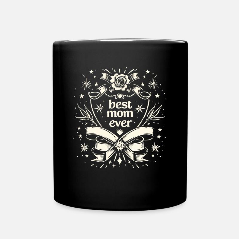 Feiern Sie Ihre wunderbare Mutter für die Mama - Tasse einfarbig - Schwarz