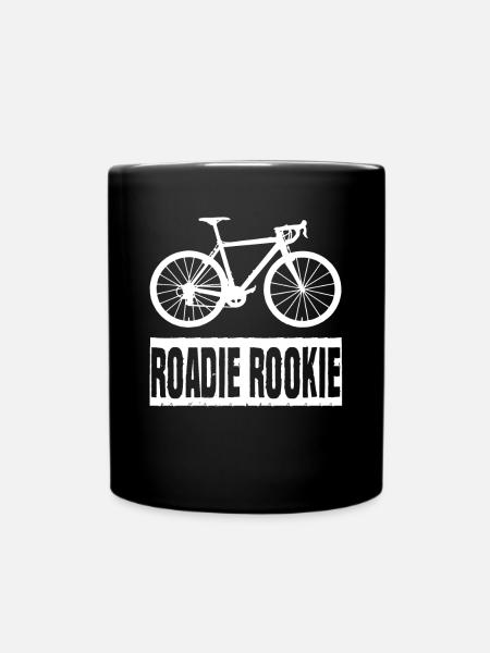 Roadie Rookie Rennrad Bike Roadbike Rennräder - Tasse einfarbig - Schwarz
